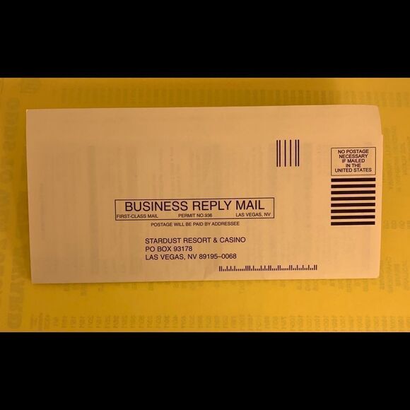 Stardust Resort Casino Wayne Newton Postcards Guest Survey Las Vegas Nevada Bar - Picture 7 of 16